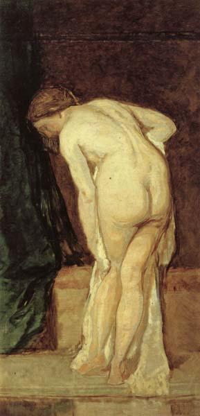 Eduardo Rosales Gallinas Female Nude